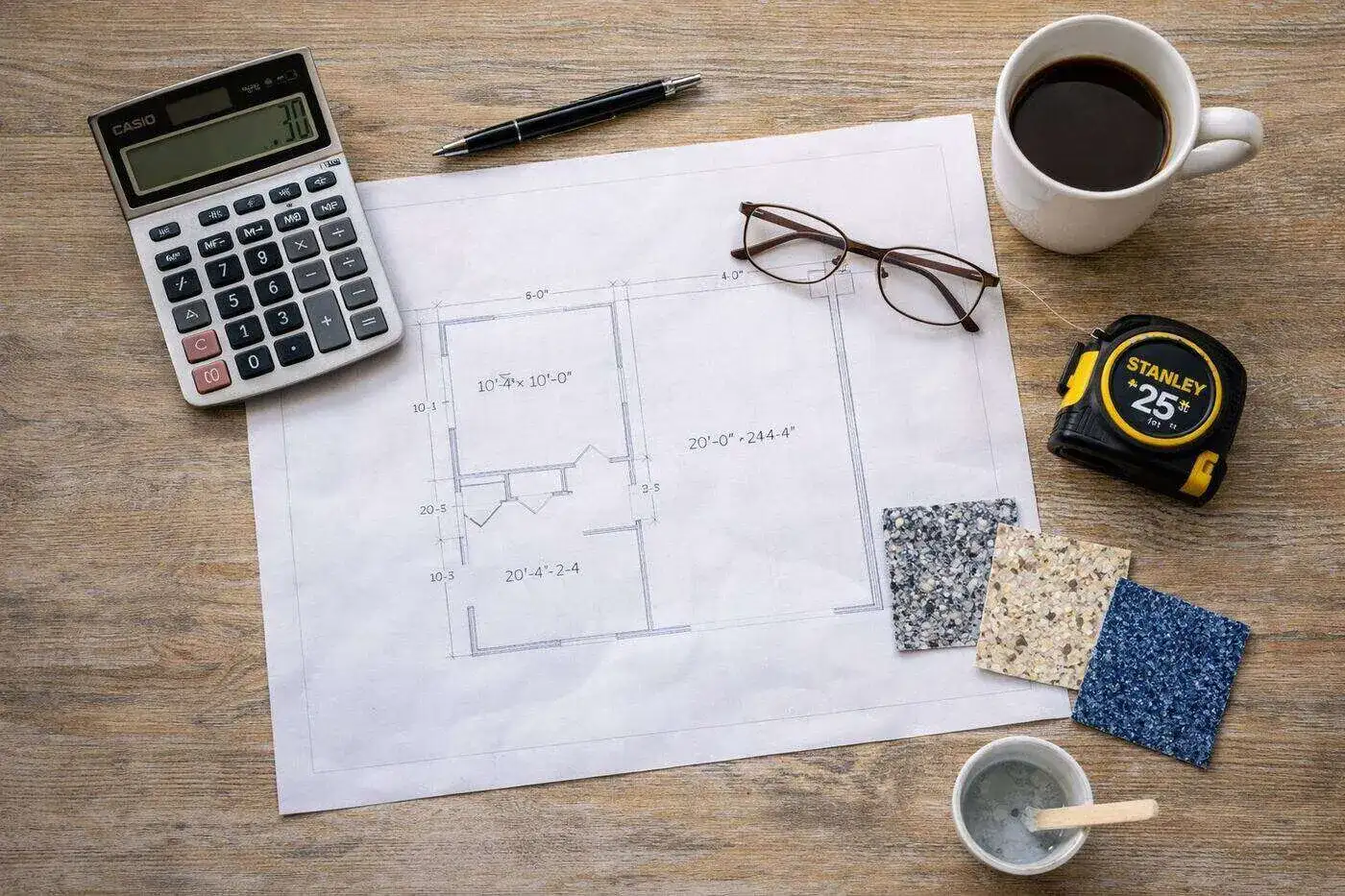 Epoxy flooring cost guide for Baton Rouge homeowners