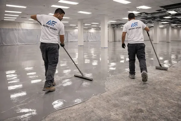 Commercial concrete repair and leveling