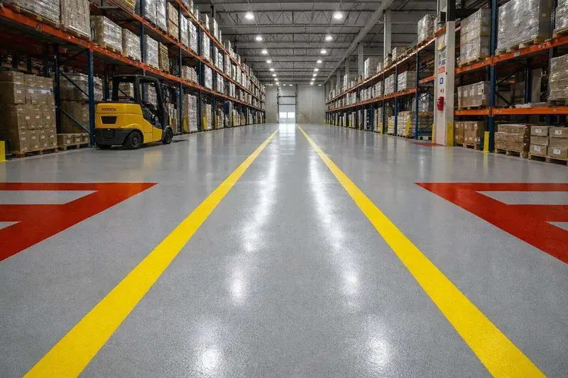 Warehouse epoxy floor Baton Rouge