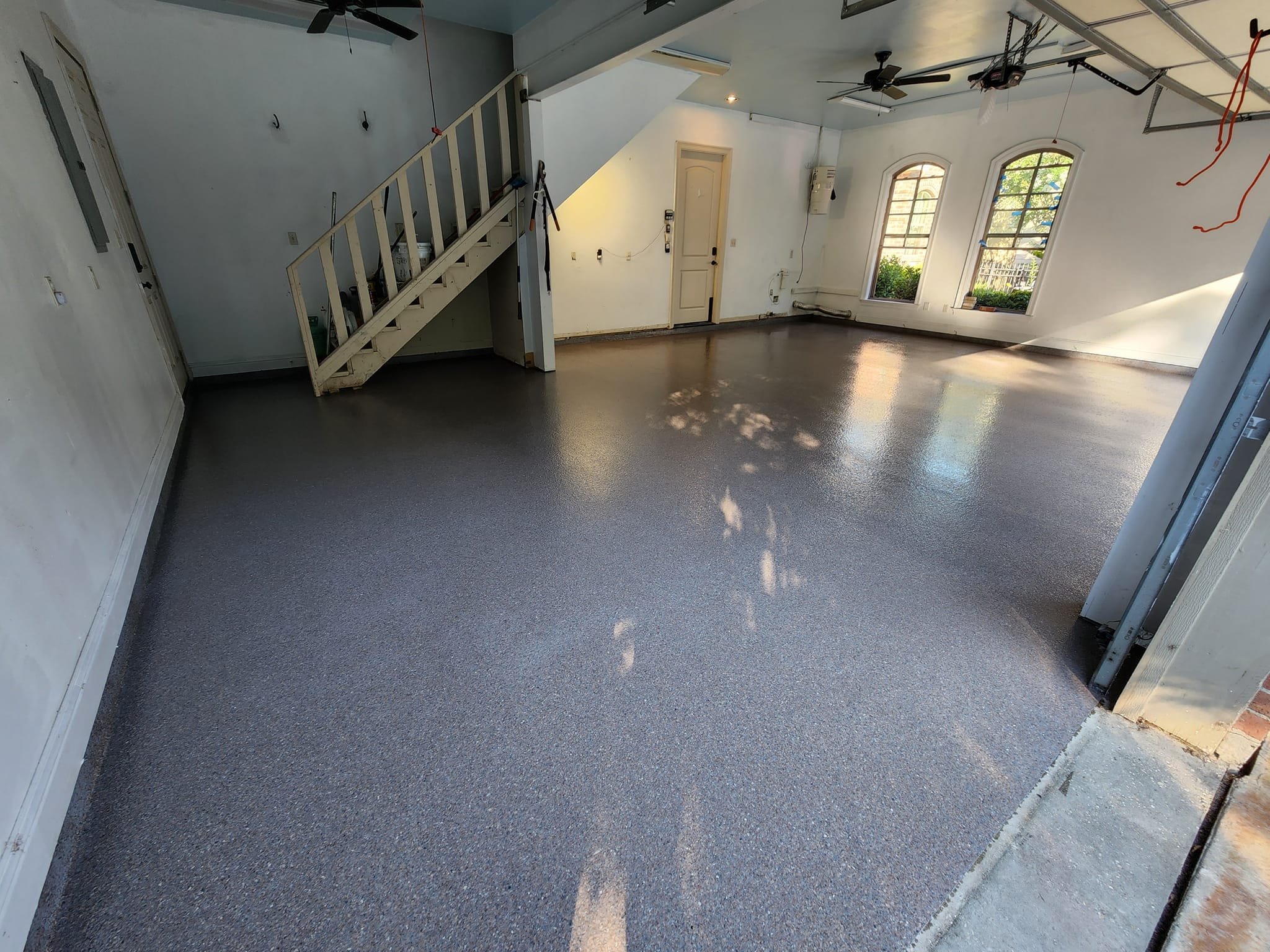 Basement+epoxy+floor